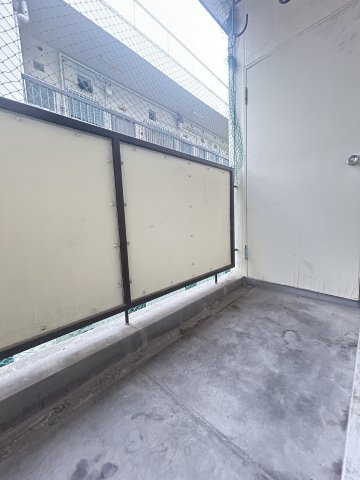 マンション白菊のバルコニー