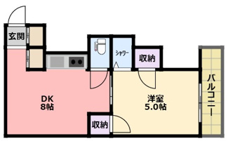 【間取り】 | 堅田マンション