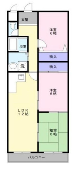 【間取り】 | ＨＩＧＡＳＨＩＯマンション
