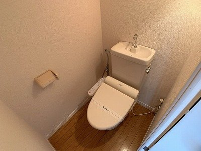 レオパレス南ひばりガ丘のトイレ|トイレです