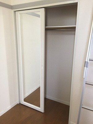 レオパレス南ひばりガ丘の収納|小物を収納するのに便利です