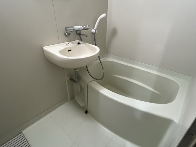 ハイツ緑苑の浴室