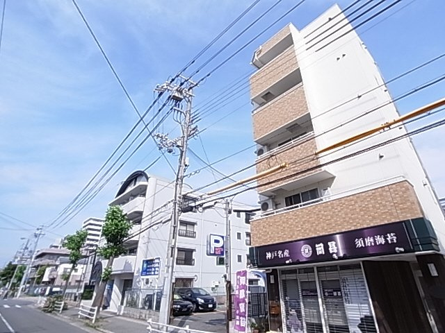 神戸市須磨区松風町５丁目の賃貸マンションの外観
