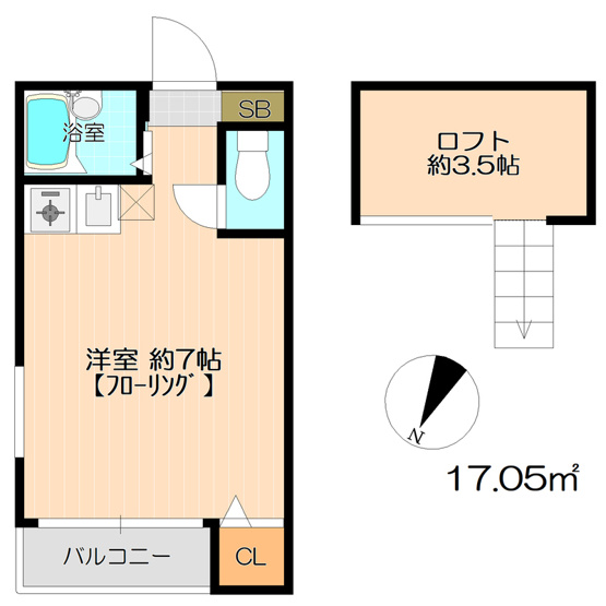【間取り】 | ボートハウス平尾 | 現況優先。