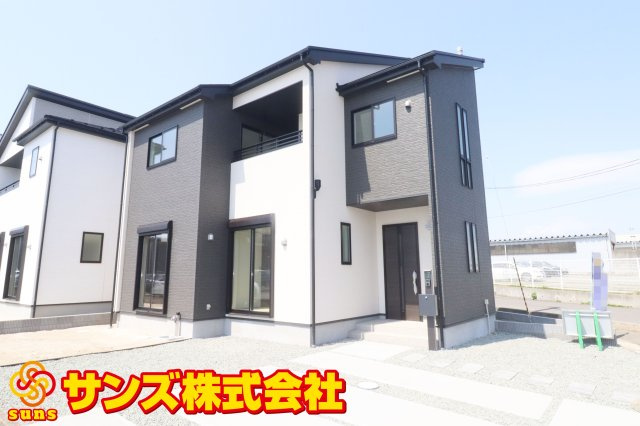 郡山市南２丁目　　　　1号棟　　　安積１小学校、安積中学区の外観|南東側から見た外観