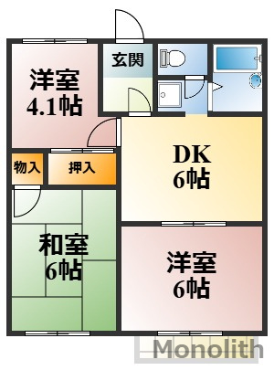 メゾンフローレンスの間取り