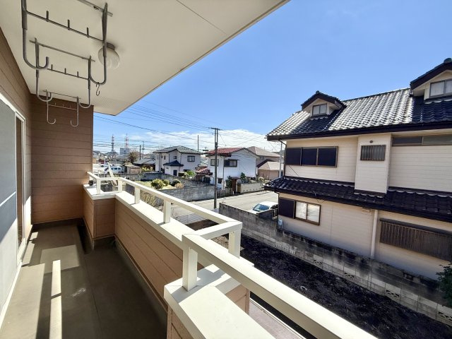 【中古戸建】前橋市日吉町2丁目のバルコニー|■バルコニー