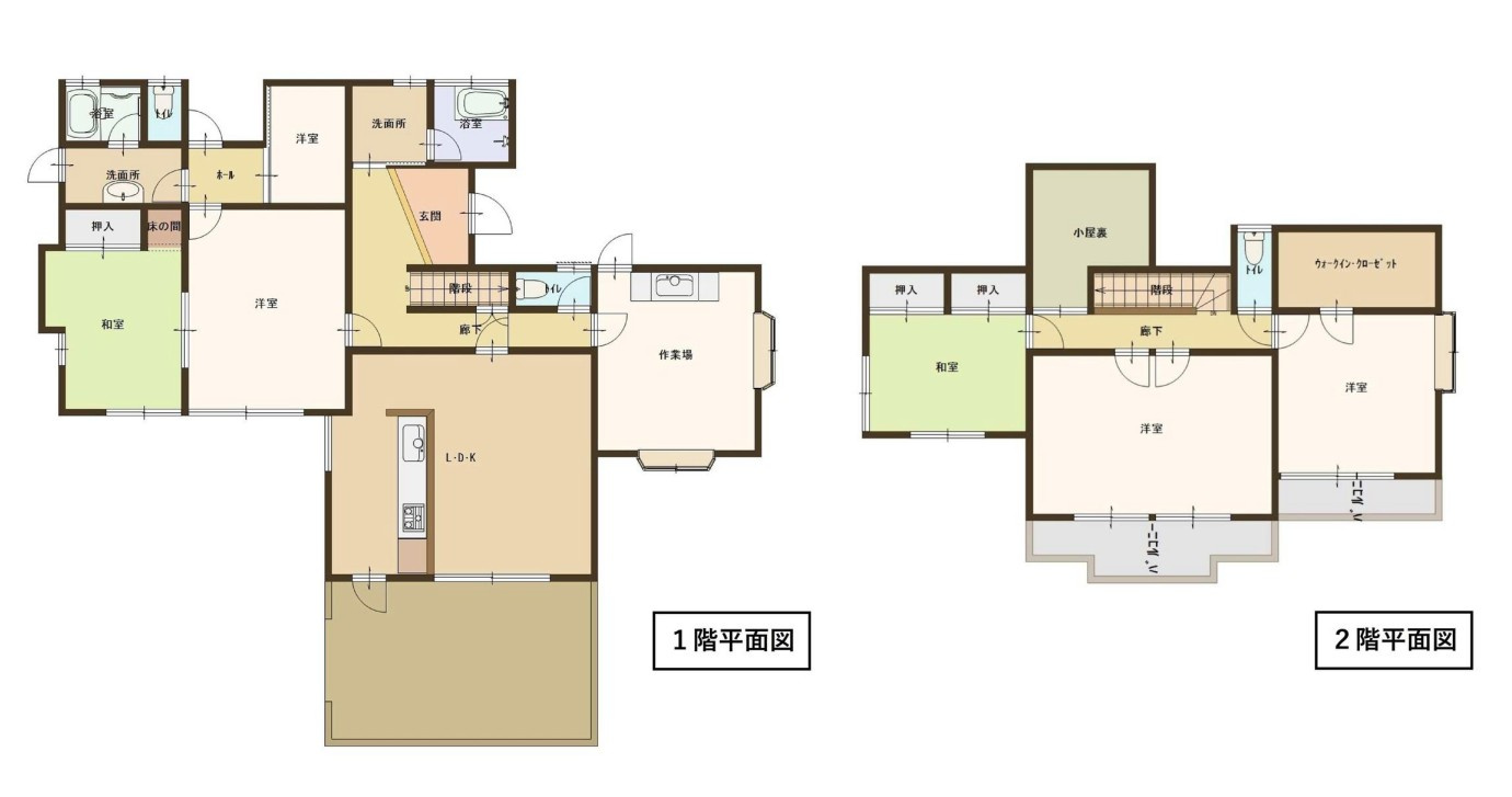 【中古戸建】前橋市日吉町2丁目の間取り|■間取り図｜敷地面積：364.33（約110.2坪）　建物面積：174.92（約52.91坪）