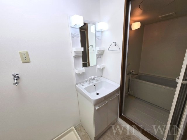 グランデージ薬師 Ａの独立洗面台