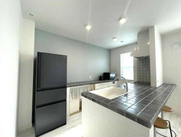 北19条東12丁目のキッチン|こだわりの内装！開放感のあるキッチンです◎