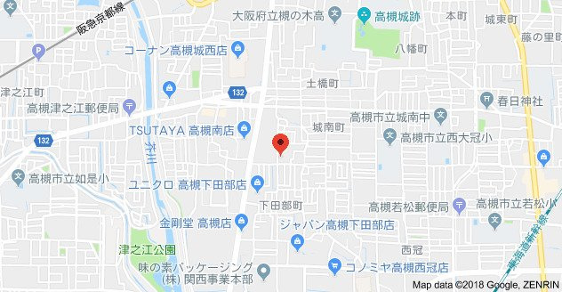 メゾン高西の地図