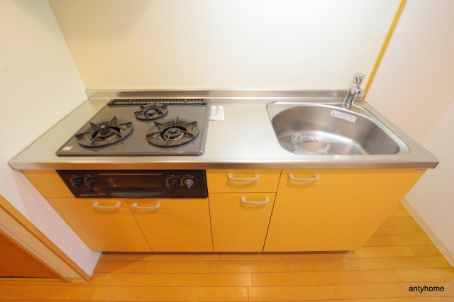 アーデンタワー靭公園　仲介手数料無料のキッチン