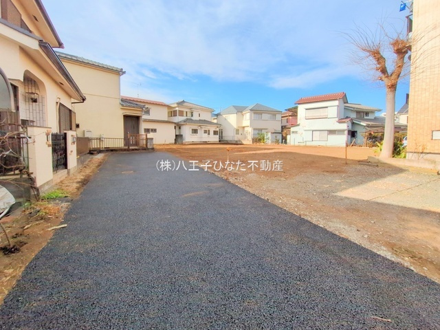 祝　成約済み　八王子市　子安町　売地の前面道路含む現地写真|～仲介手数料無料☆八王子ひなた不動産～八王子市子安町　売地