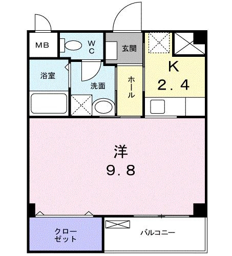 ラ・ロゼベールの間取り
