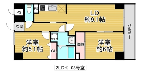 リッツプラザ城東の間取り