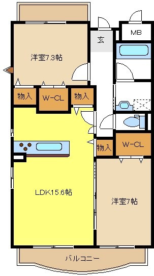 ステージ覚王山の間取り