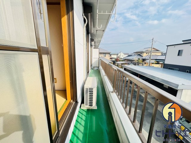 シャンセ赤坂のバルコニー