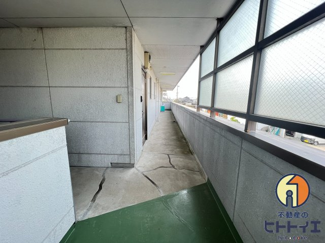 シャンセ赤坂のバルコニー