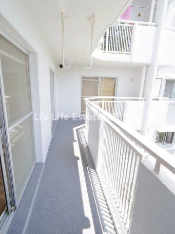 エステート上水本町６号棟 のバルコニー