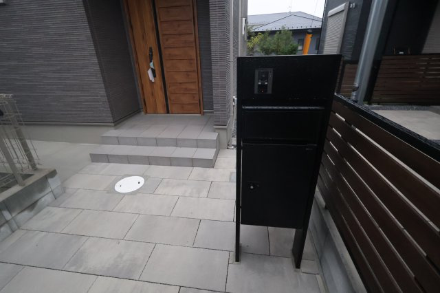 《仲介手数料無料》久喜市本町５丁目4-21(3号棟)新築一戸建てスマート・ワンシティのセキュリティ|撮影日 2025年10月11日 16:00 雨