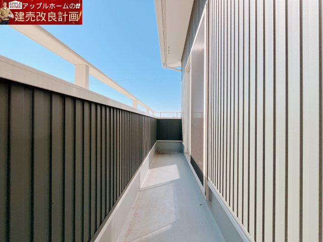 熊谷市新島　戸建のバルコニー