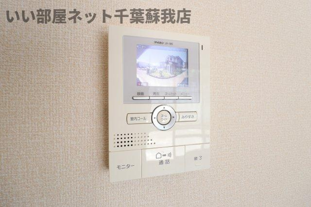 グランメール葛城のセキュリティ|TVモニターホン付きでセキュリティ面も安心！