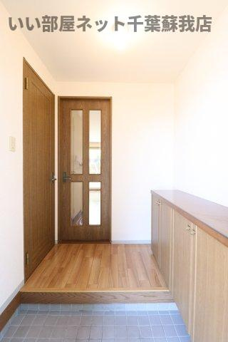 グランメール葛城の玄関|きれいな玄関です