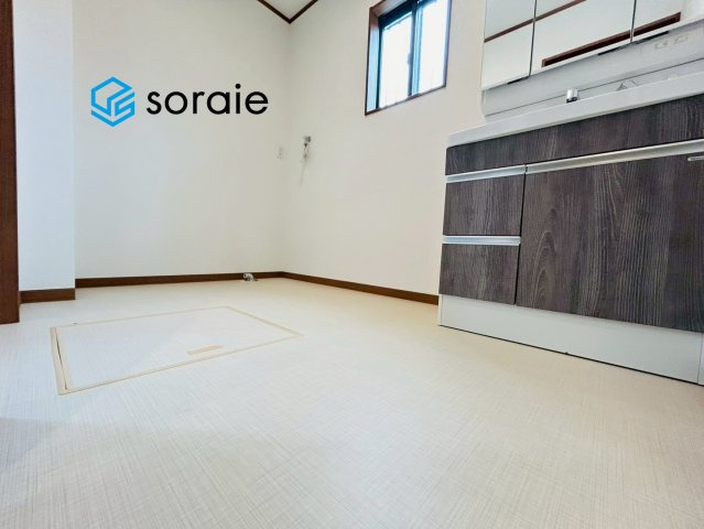 入間市南峯　新築戸建の脱衣所