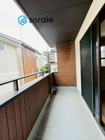 入間市南峯　新築戸建のバルコニー