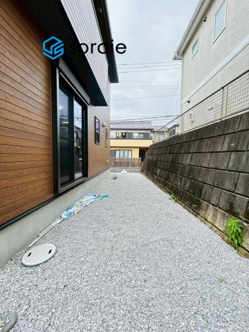 入間市南峯　新築戸建の庭