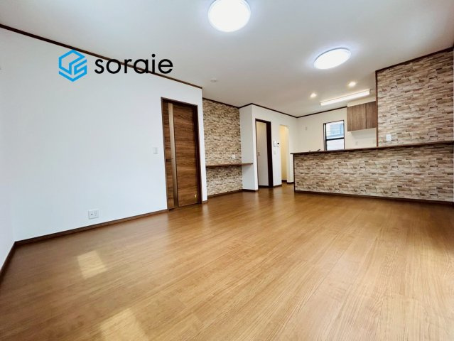 入間市南峯　新築戸建の居間・リビング