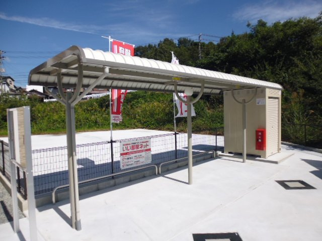 倉敷市児島小川８丁目のアパートのその他共用部分|駐輪場
