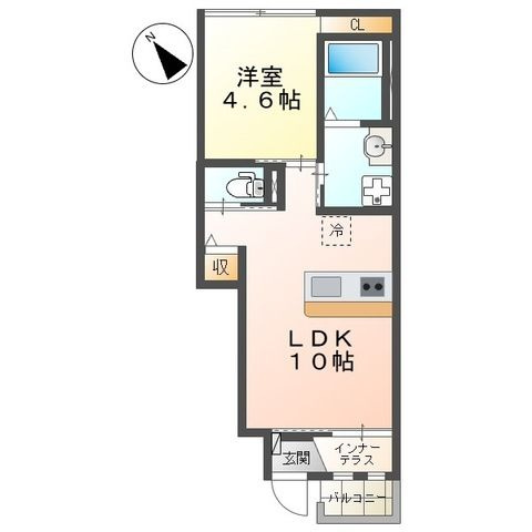 ラークスパー（Larkspur） の間取り