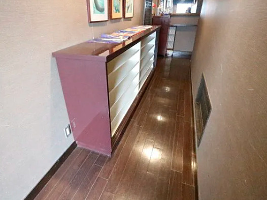 アルファコートアネックスの内装|収納もある玄関です