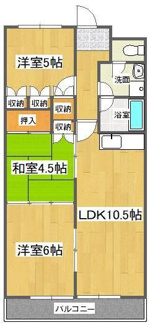 【間取り】 | 第14柴田マンション