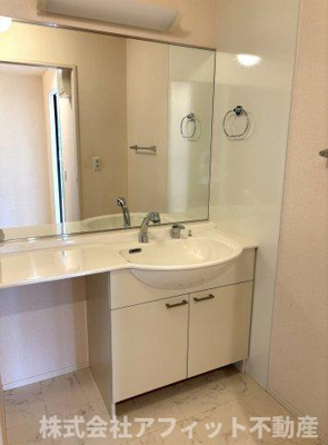 【洗面所】 | ドルチェ城南 | 洗髪洗面化粧台