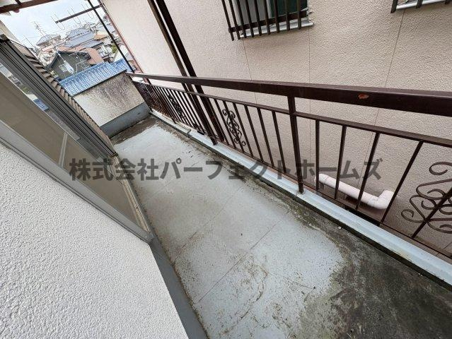 山之上5丁目戸建　賃貸のバルコニー|お洗濯にも便利なバルコニー付き