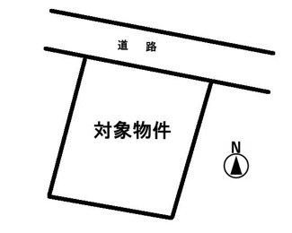 【土地図】 | 売地　高浜町1丁目