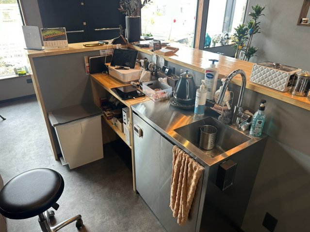 舞木町貸店舗の内装