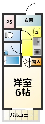パライッソ和光の間取り