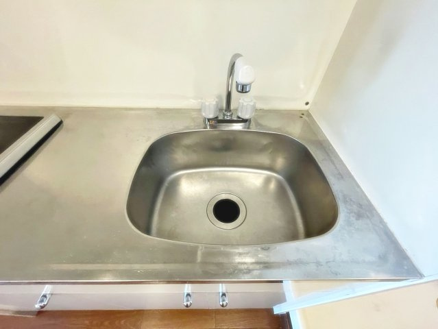 ロシェ宝塚のキッチン|コンパクトなキッチンで掃除もラクラク