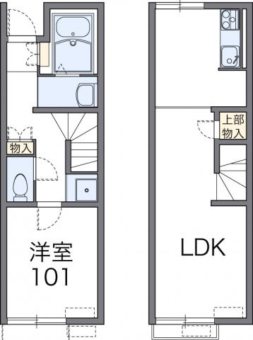 レオネクストイレブンの間取り|画像2