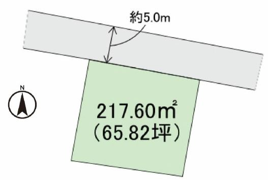 玉村町斎田　中古1080の区画図