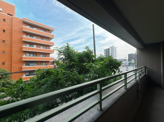 【展望】 | まず緑が飛び込んで、落ち着いた住宅地に心なごみます。