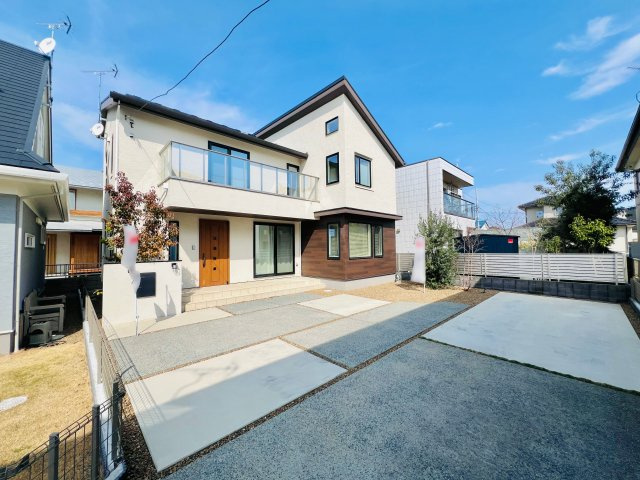 前橋市六供町５丁目の前面道路含む現地写真|閑静な住宅地で車の通りも少なく駐車も楽々♪