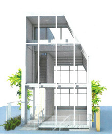 【外観パース】 | （仮称）表参道.OJ計画