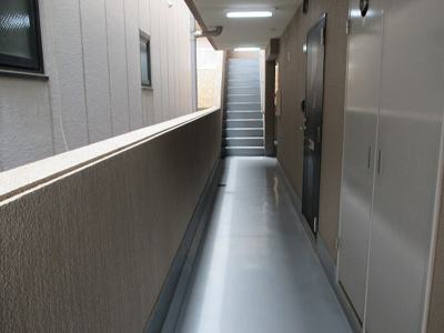 【その他共用部分】 | シェルマンド淡路 | 廊下部分です