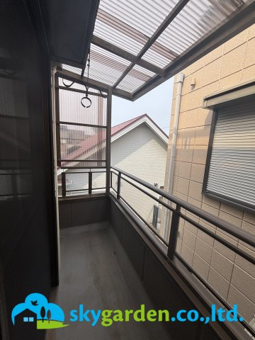平塚市徳延　中古戸建のバルコニー