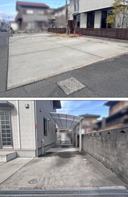 【駐車場】 | 四日市市石塚町 | 駐車スペース約７台あり