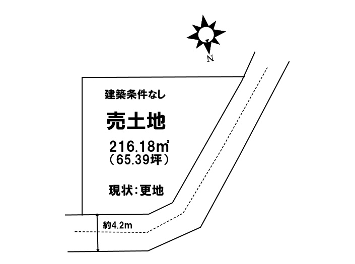 売土地　大塚西7丁目の土地図